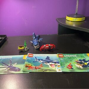 LEGO Creator 3-in-1 Ocean Adventure Set - Blue and Red